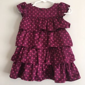 Baby Gap polka dot ruffle dress bloomers 12-18 mo
